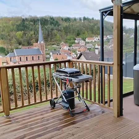 Hébergement de vacances Aux Sons Des Cloches - Avec Jacuzzi, Sauna Et Vue Panoramique Rosteig
